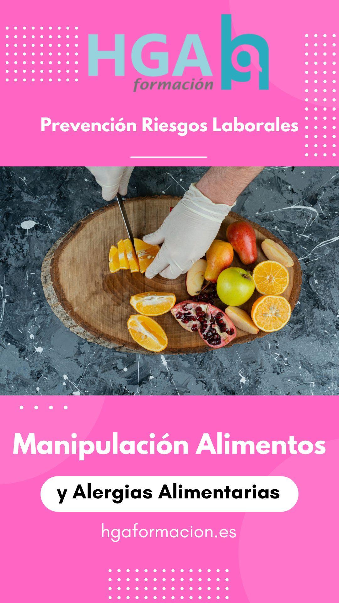 Manipulador/a de Alimentos y Alergias Alimentarias